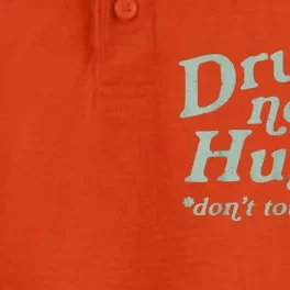 Funny Marijuana Drug Not Hugs Don't Touch Me 420 Canabis Dry Zone Grid Performance Polo