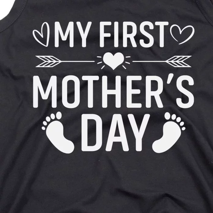 First MotherS Day Celebration Artwork Tank Top