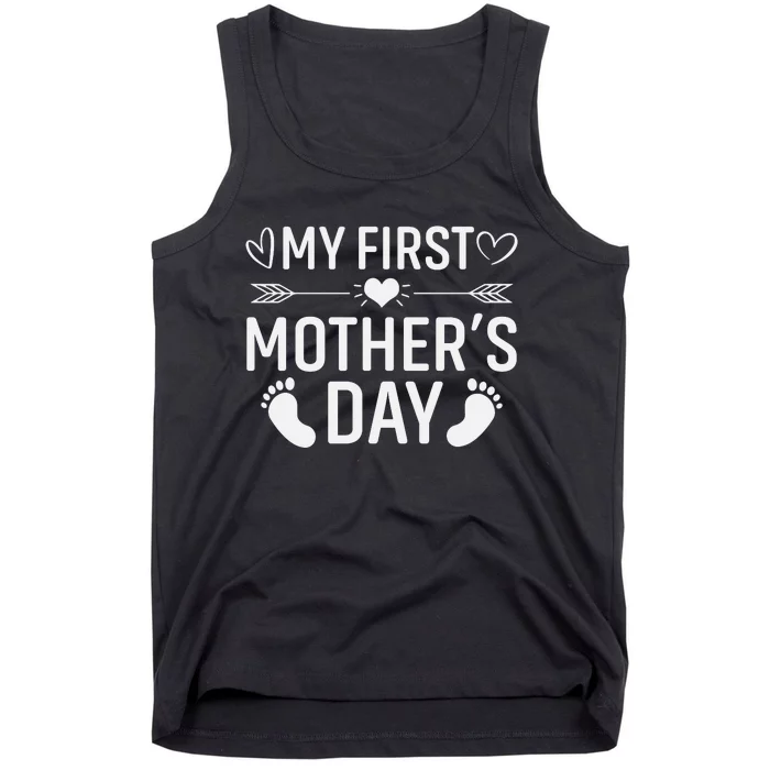 First MotherS Day Celebration Artwork Tank Top