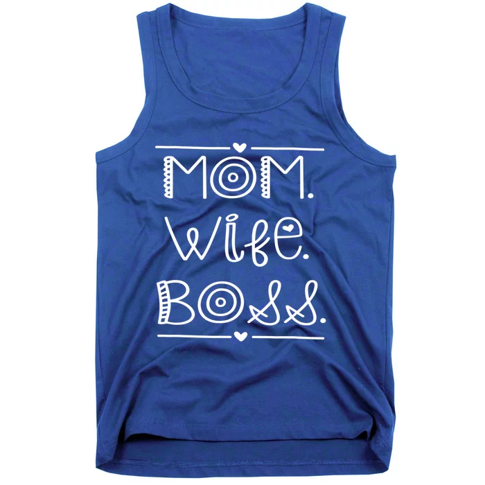 Funny Mothers Day Gift Mom Wife Boss For Best Mom Mother Gift Tank Top