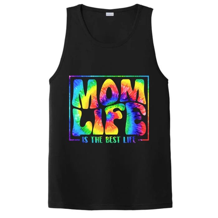 Funny Mother's Day Mom Life Mommy Mama Needs Coffee Gift Performance Tank