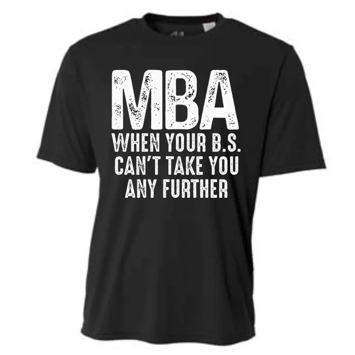 Funny Mba Design For Women Master Degree Graduation Day Cooling Performance Crew T-Shirt