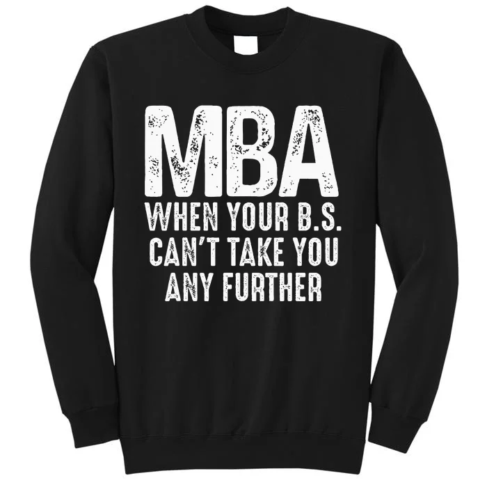 Funny Mba Design For Women Master Degree Graduation Day Sweatshirt