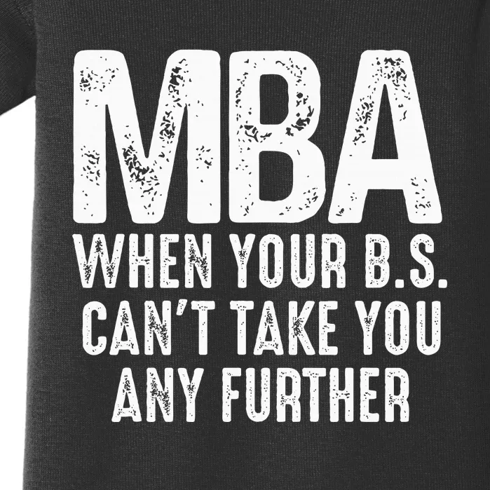 Funny Mba Design For Women Master Degree Graduation Day Baby Bodysuit