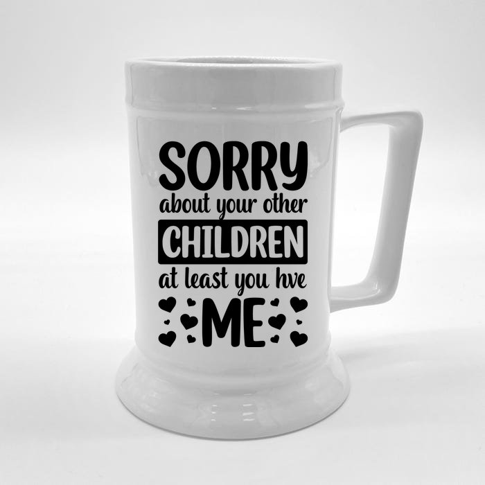 Funny Mothers Day T Front & Back Beer Stein