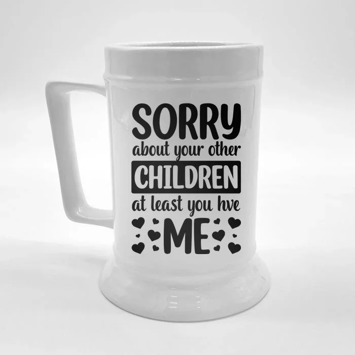 Funny Mothers Day T Front & Back Beer Stein