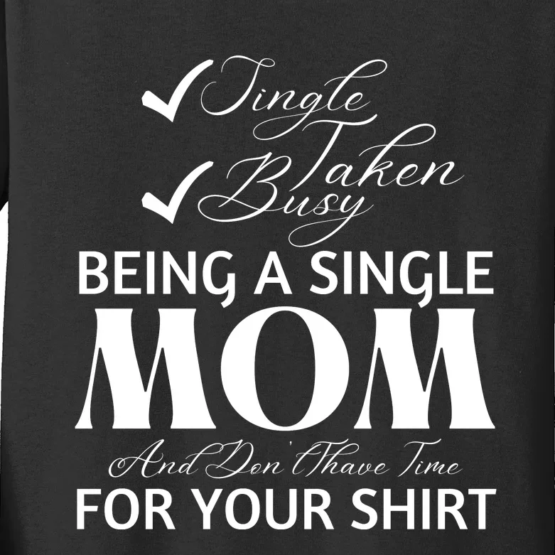 Funny Mothers Day T S Kids Long Sleeve Shirt