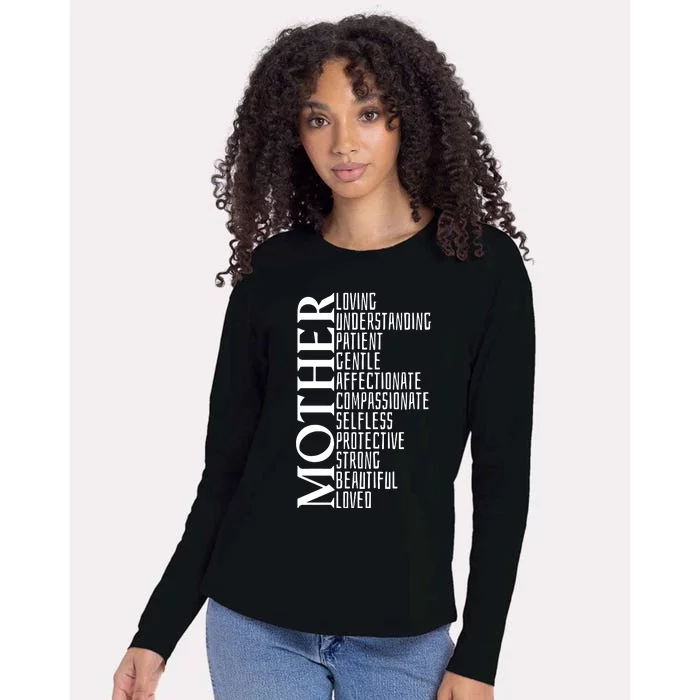 Funny MotherS Day Quote Cool Mom Meaning Womens Cotton Relaxed Long Sleeve T-Shirt