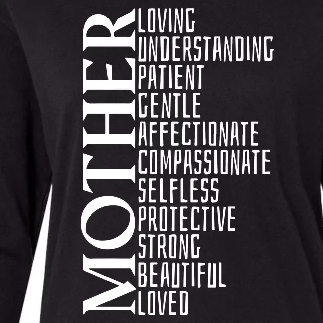 Funny MotherS Day Quote Cool Mom Meaning Womens Cotton Relaxed Long Sleeve T-Shirt