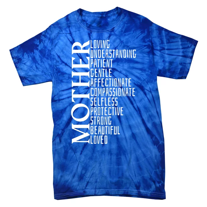 Funny MotherS Day Quote Cool Mom Meaning Tie-Dye T-Shirt