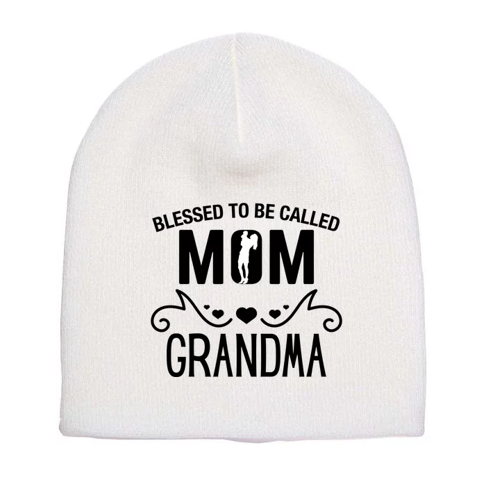 Funny Mothers Day T S Short Acrylic Beanie