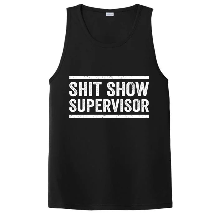 Funny Mom Dad Boss Ager Teacherfunny Gifthit Show Supervisor Gift Performance Tank