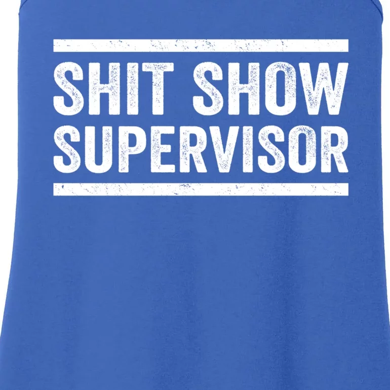 Funny Mom Dad Boss Ager Teacherfunny Gifthit Show Supervisor Gift Ladies Essential Tank