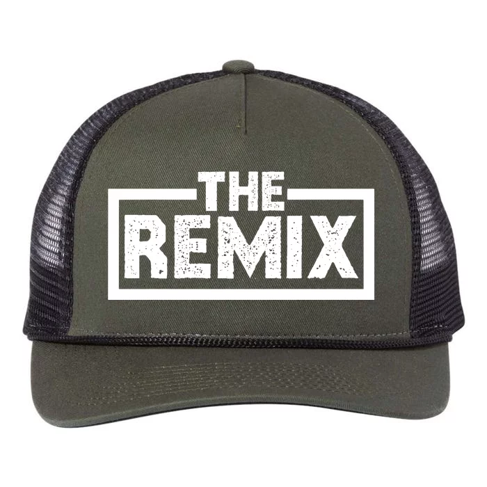 Family Matching Daughter Son The Original The Remix Retro Rope Trucker Hat Cap