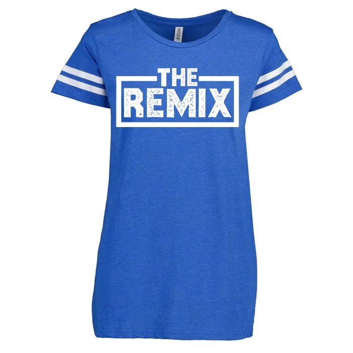 Family Matching Daughter Son The Original The Remix Enza Ladies Jersey Football T-Shirt