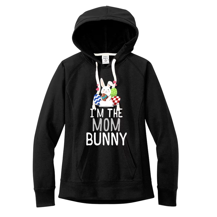 Family Matching Easter Outfit Easter Bunny Gift Mom Gift Women's Fleece Hoodie