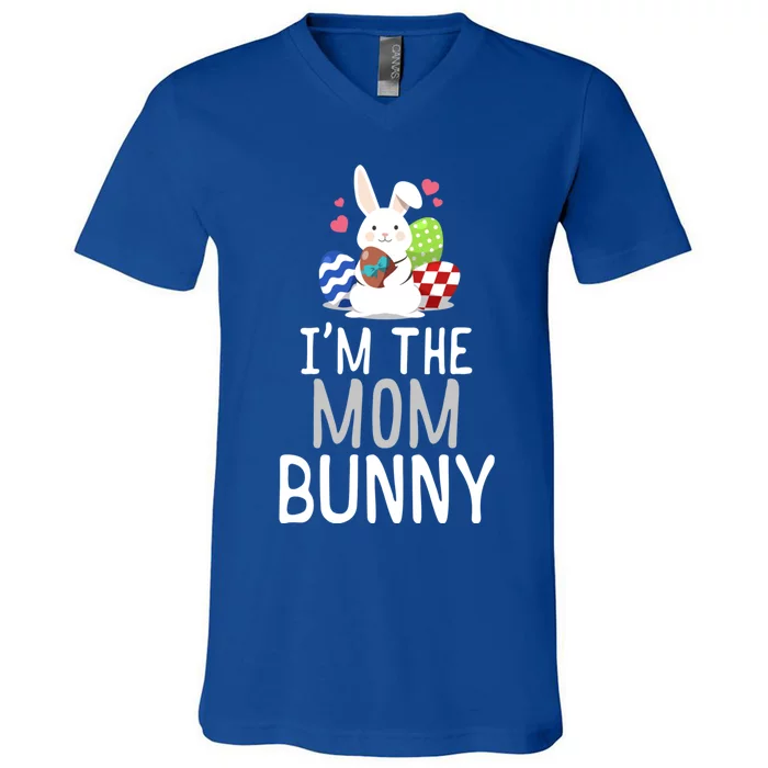 Family Matching Easter Outfit Easter Bunny Gift Mom Gift V-Neck T-Shirt