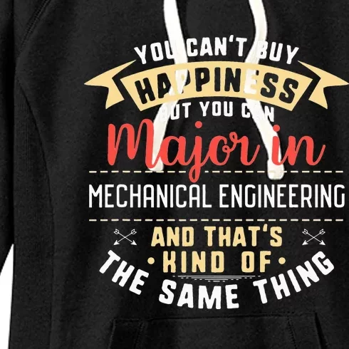 Funny Mechanical Engineering Major Student Graduation Women's Fleece Hoodie