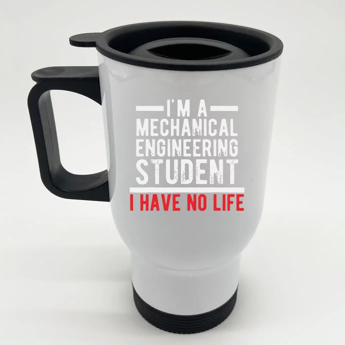 Future Mechanical Engineer Design Gift Engineering Student Front & Back Stainless Steel Travel Mug