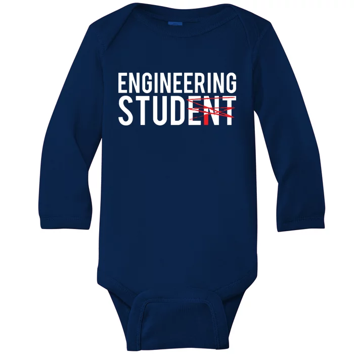 Future Mechanical Engineer Engineering Student Gift Baby Long Sleeve Bodysuit