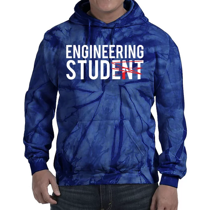 Future Mechanical Engineer Engineering Student Gift Tie Dye Hoodie