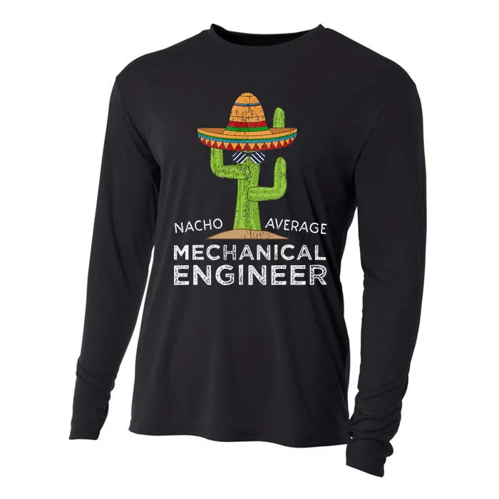 Funny Mechanical Engineer Engineering Cooling Performance Long Sleeve Crew