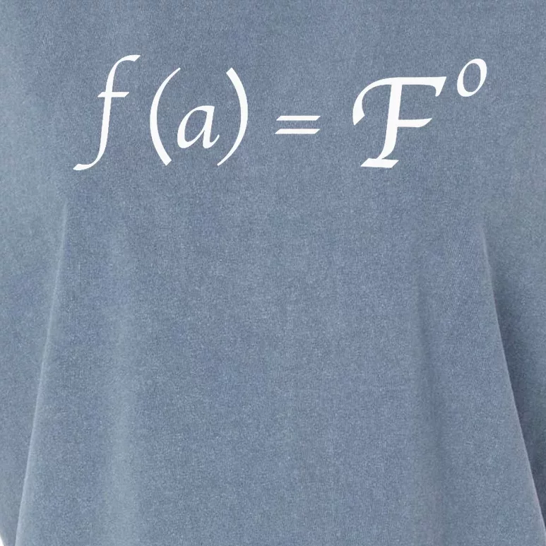 FAFO Math Equation Garment-Dyed Women's Muscle Tee