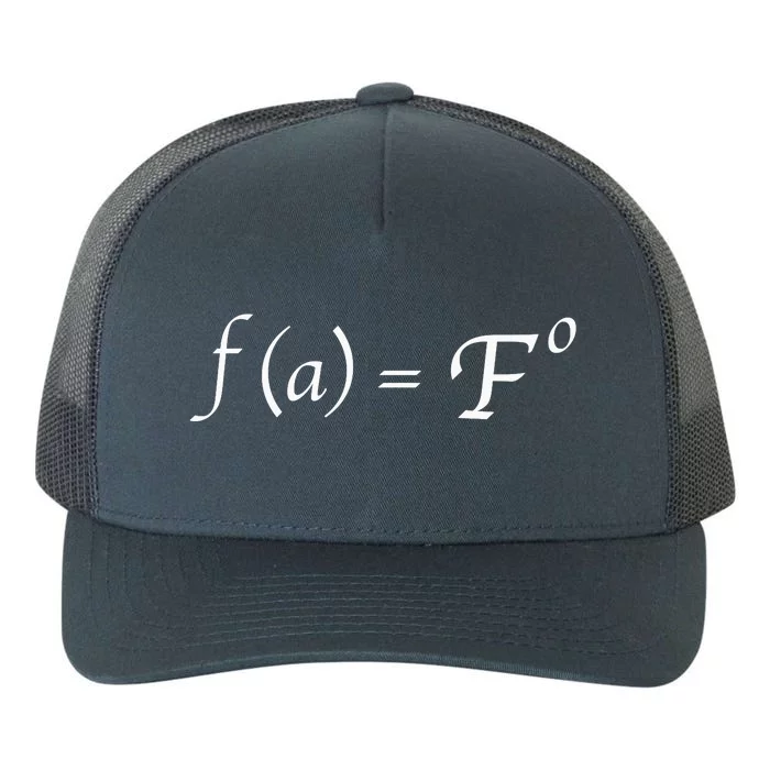 FAFO Math Equation Yupoong Adult 5-Panel Trucker Hat