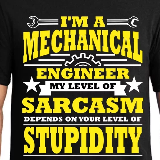 Funny Mechanical Engineer Engineering Major Student Gift Cool Gift Pajama Set