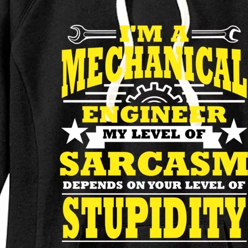 Funny Mechanical Engineer Engineering Major Student Gift Cool Gift Women's Fleece Hoodie