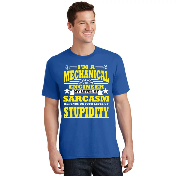 Funny Mechanical Engineer Engineering Major Student Gift Cool Gift T-Shirt