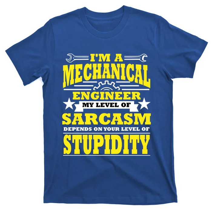 Funny Mechanical Engineer Engineering Major Student Gift Cool Gift T-Shirt