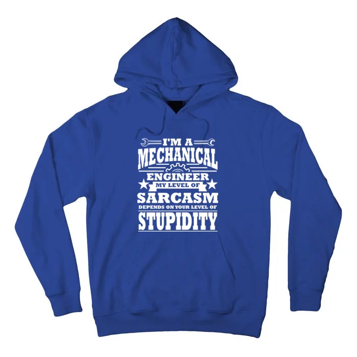 Funny Mechanical Engineer Engineering Major Student Gift Meaningful Gift Tall Hoodie