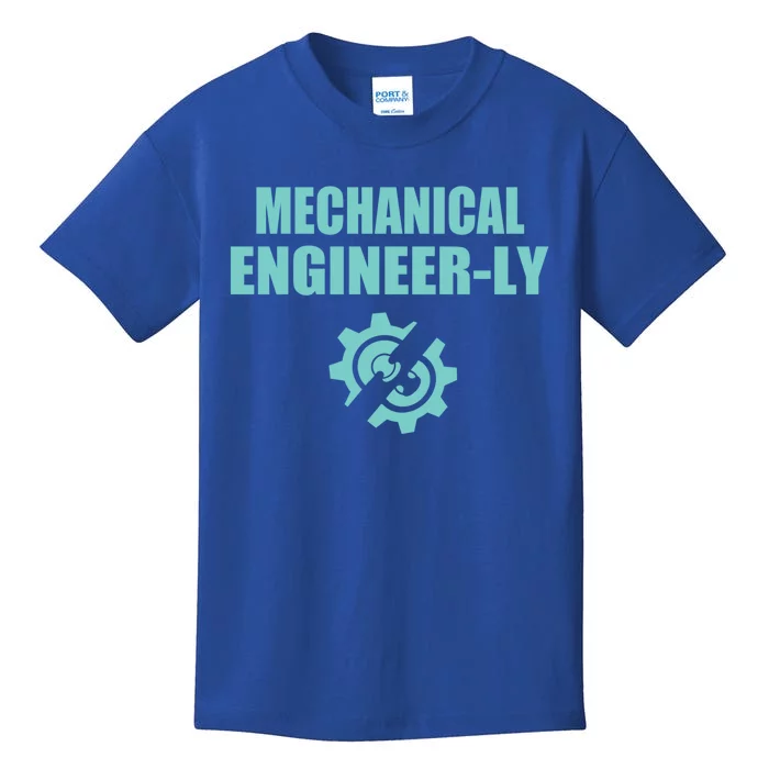 Funny Mechanical Engineer Student Nearly Engineer Major Pun Gift Kids T-Shirt