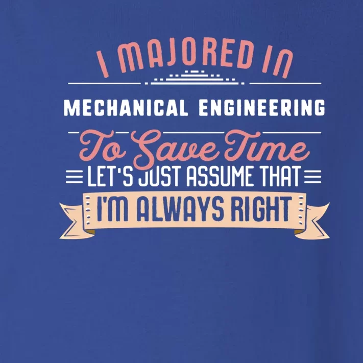 Funny Mechanical Engineering Major Studengreat Gift Graduation Gift Toddler Long Sleeve Shirt