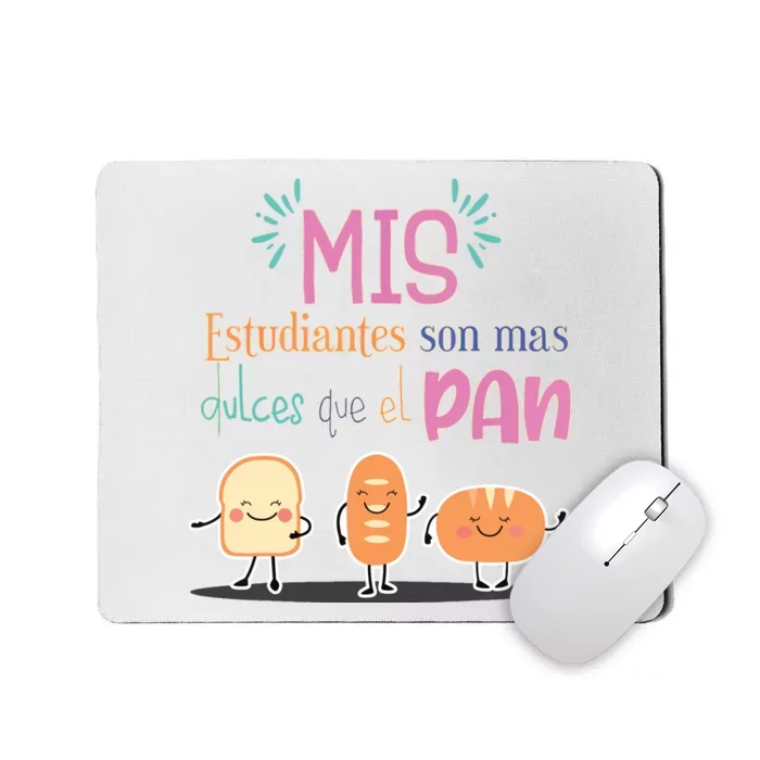 Funny Maestra Espanol Spanish Teacher Mousepad