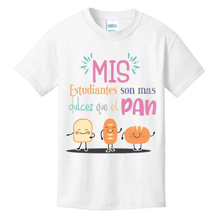 Funny Maestra Espanol Spanish Teacher Kids T-Shirt