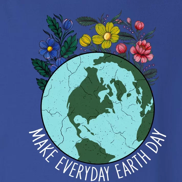 Funny Make Everyday Earth Day Planet World Earth Day Flower Gift Toddler Long Sleeve Shirt