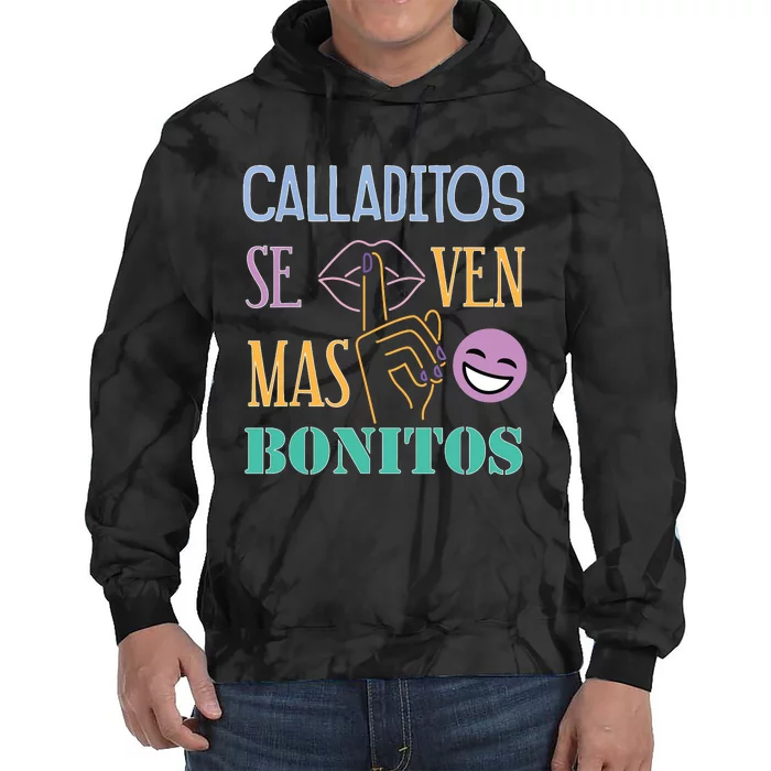 Funny Maestra Espanol Spanish Teacher Tie Dye Hoodie