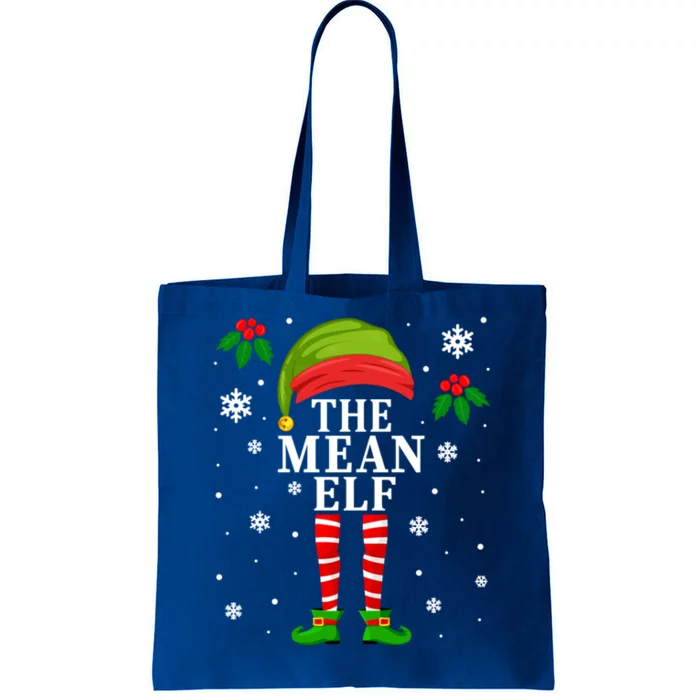 Funny Mean Elf Family Matching Christmas Meaningful Gift Tote Bag