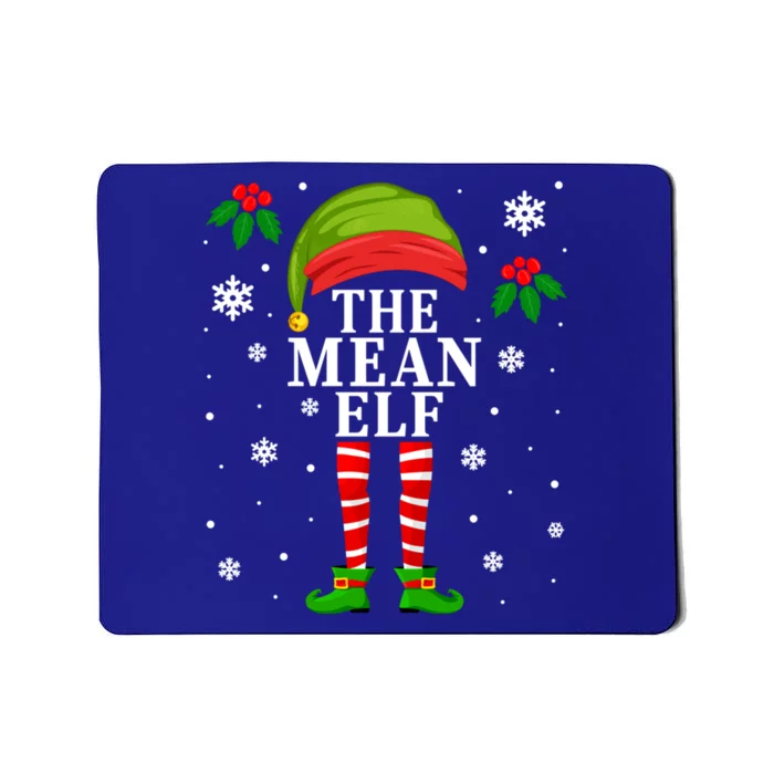 Funny Mean Elf Family Matching Christmas Meaningful Gift Mousepad