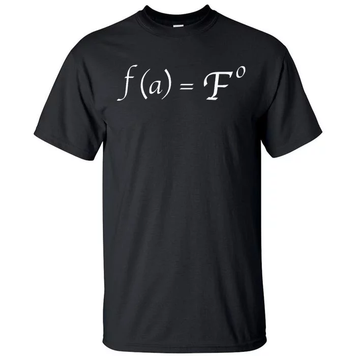 FAFO Math Equation Tall T-Shirt