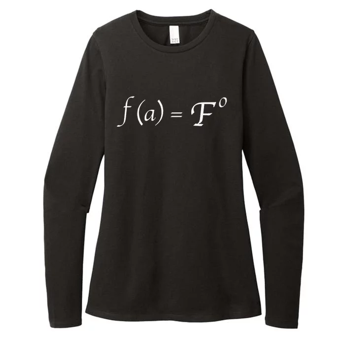 FAFO Math Equation Womens CVC Long Sleeve Shirt