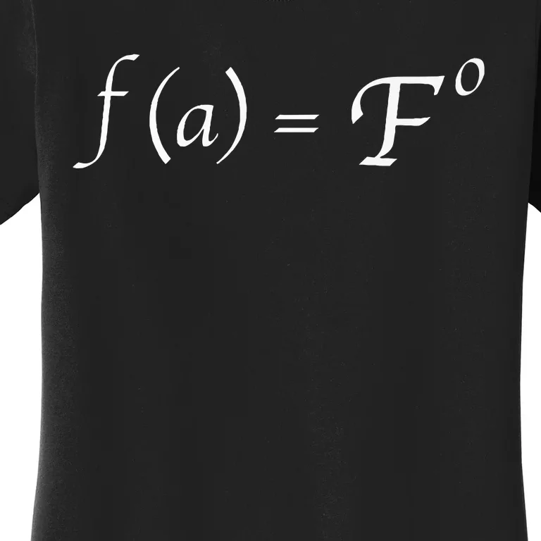 FAFO Math Equation Women's T-Shirt