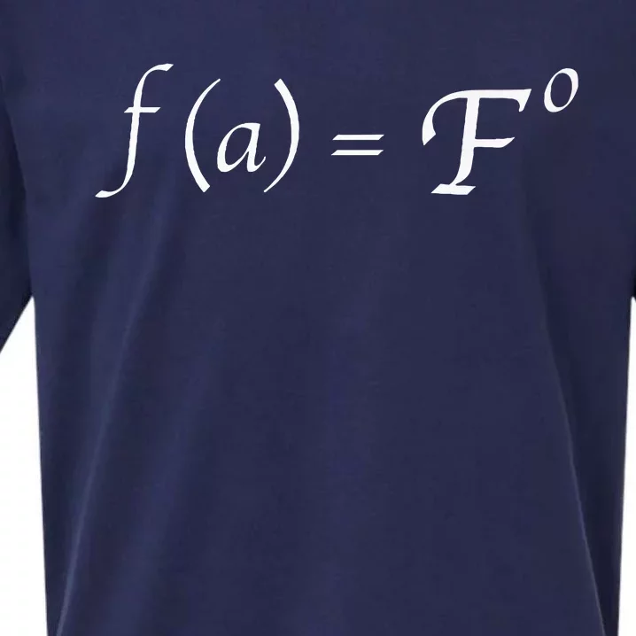 FAFO Math Equation Sueded Cloud Jersey T-Shirt