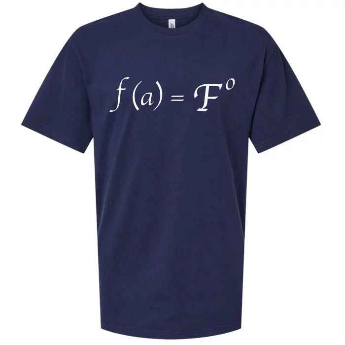 FAFO Math Equation Sueded Cloud Jersey T-Shirt