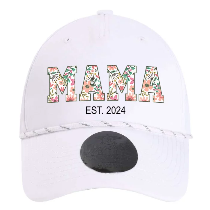 Floral Mama Est 2024 Promoted To Mommy 2024 For MotherS Day Performance The Dyno Cap