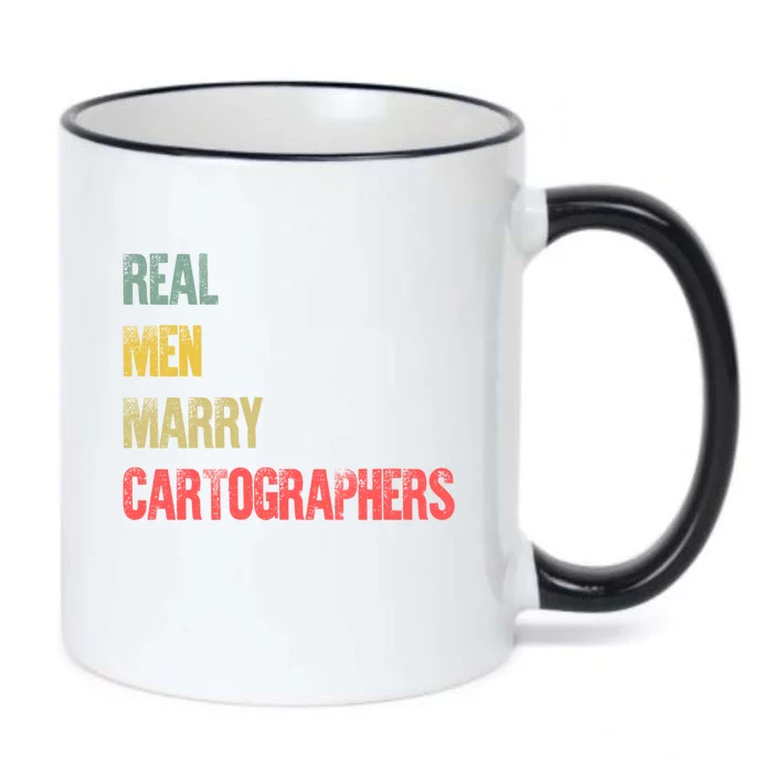 Funny Marriage Funny Gift Real Marry Cartographers Groom Gift Black Color Changing Mug