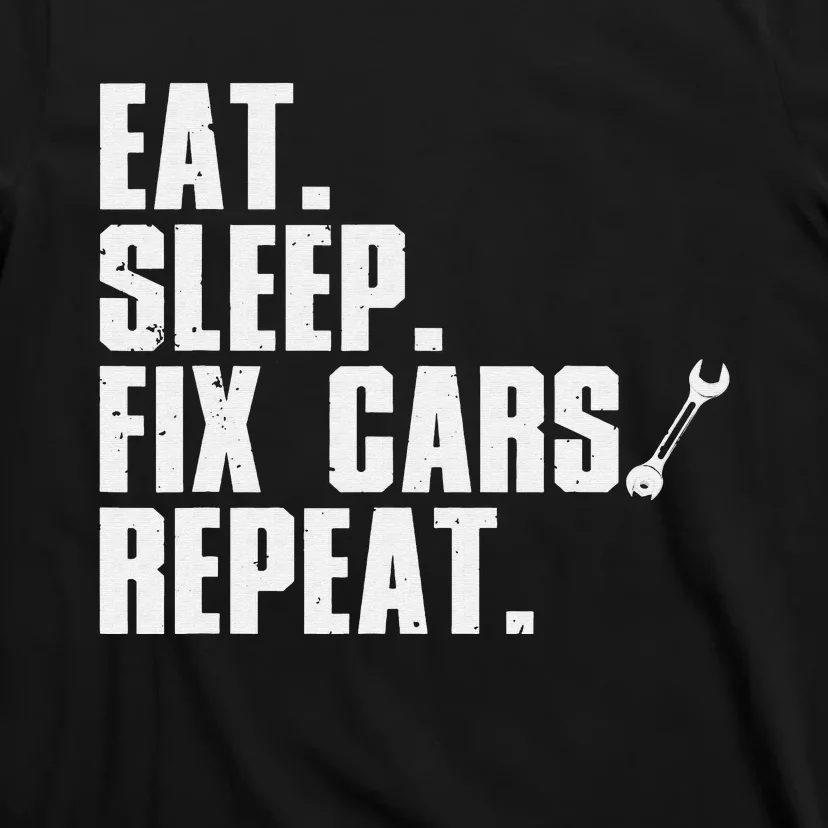 Funny Mechanic For  Dad Auto Garage Automobile Car Lover T-Shirt