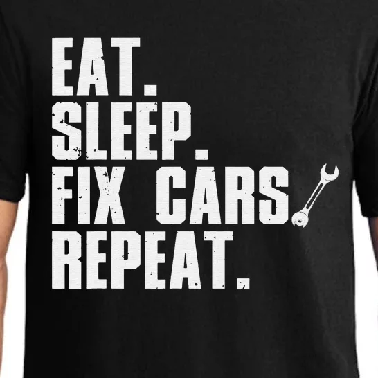 Funny Mechanic For  Dad Auto Garage Automobile Car Lover Pajama Set